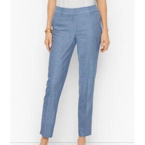 Talbots Hampshire Ankle Pants - Tidal Texture